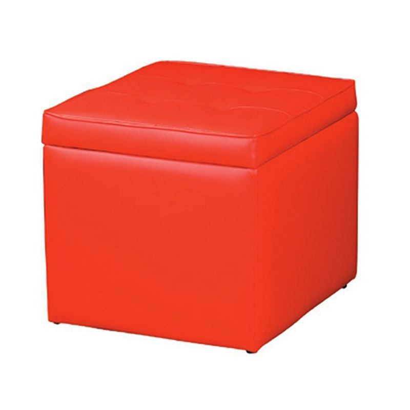 【EA300-45-12】歐邁斯沙發收納椅(紅)(東部及桃園以南請詢運費)