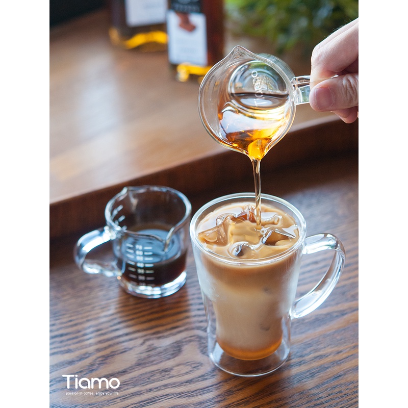 TIAMO 玻璃量杯 70ml/ 200ml /400ml / 500ml/ 600ml