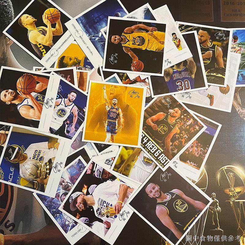 【NBA球星明信片】【明星周邊】庫裡LOMO卡創意書籤NBA勇士總冠軍籃球應援高清小卡片賀卡禮物
