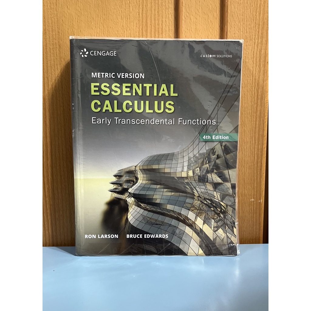 Essential Calculus Early Transcendental Functions 4/E Larson