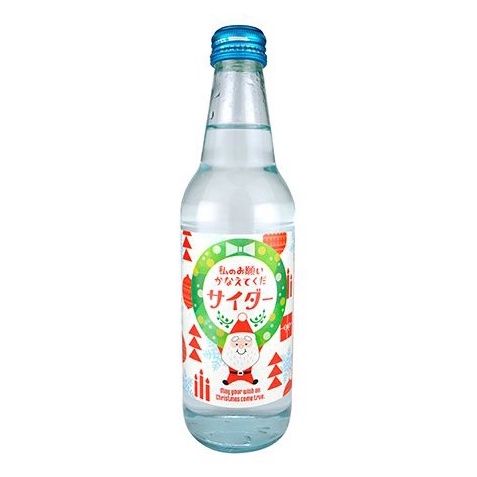 日本木村 聖誕祈願汽水(340ml) 【小三美日】 空運禁送／限宅配 DS010979