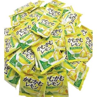 現貨👉 日本三菱食品KAMU KAMU 瀨戶內產檸檬維他命C脆皮軟糖 （家庭號4g*50包）