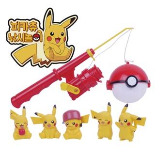 現貨 Pokémon 口袋妖怪 神奇寶貝 寶可夢 皮卡丘釣魚遊戲 精靈球釣魚玩具 兒童玩具 🇰🇷APPLES 韓國代購