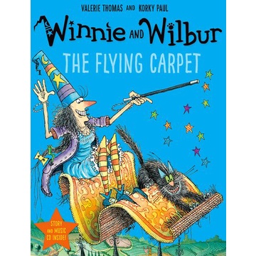 Winnie and Wilbur The Flying Carpet (1平裝+1CD)(有聲書)/Valerie Thomas【三民網路書店】