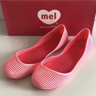 *melissa*巴西香香鞋(Mel 網狀格子透氣娃娃鞋) 粉色亮粉