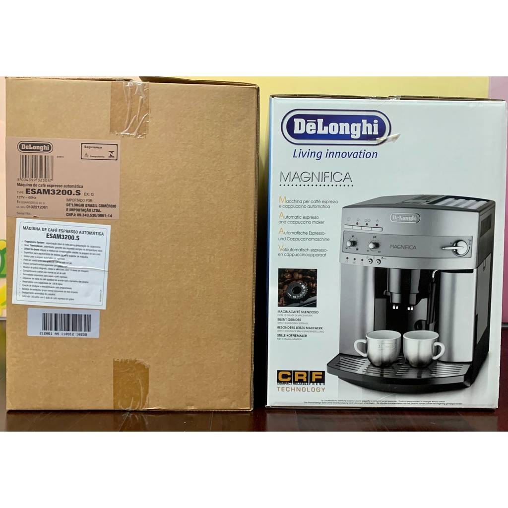 [單紙箱] Delonghi 迪朗奇 ESAM 3200 全自動 義式咖啡機 內、外原廠紙箱 可自取