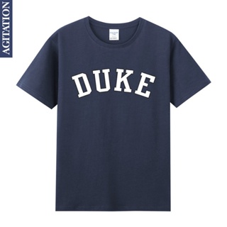 美國名校NCAA杜克大學t恤男寬鬆短袖學生DUKE球衣籃球訓練服上衣