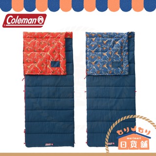 Coleman COZYII 刷毛睡袋 C5 橘睡袋 CM-34772 C10 海軍藍睡袋 CM-34773 四季睡袋