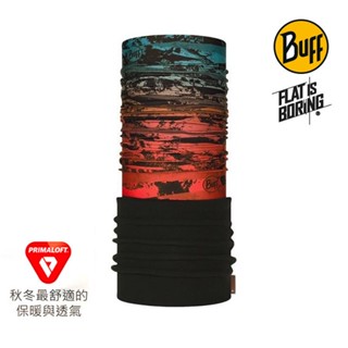 【BUFF】Polar保暖頭巾 Plus(紅藍遮色) POLARTEC 吸濕快乾 保暖 | BFBB2NAL7104-F