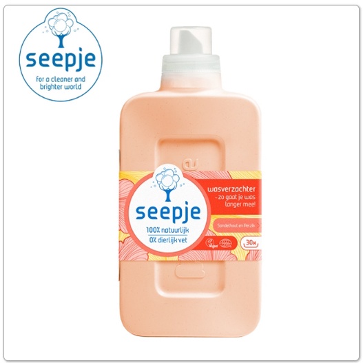 荷蘭SEEPJE〈喜雅〉無患子柔軟精750ML(牡丹&雪松/檀香&水蜜桃)