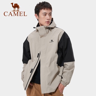 Camel風衣男女時尚搭配休閒外套