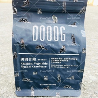 DOOOG無榖貓糧/田園什錦/杜革貓飼料/天然無穀飼料/貓用乾飼料/貓飼料/貓食/杜格400g