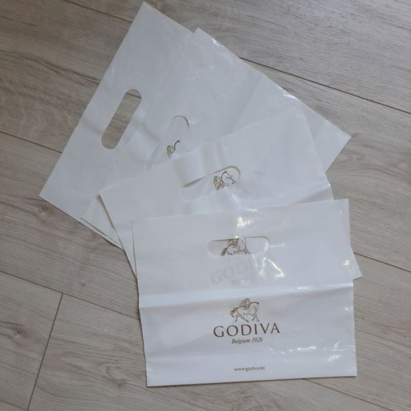 比利時Godiva chocolate 提袋購物袋紙袋 禮物袋子比利時巧克力提袋