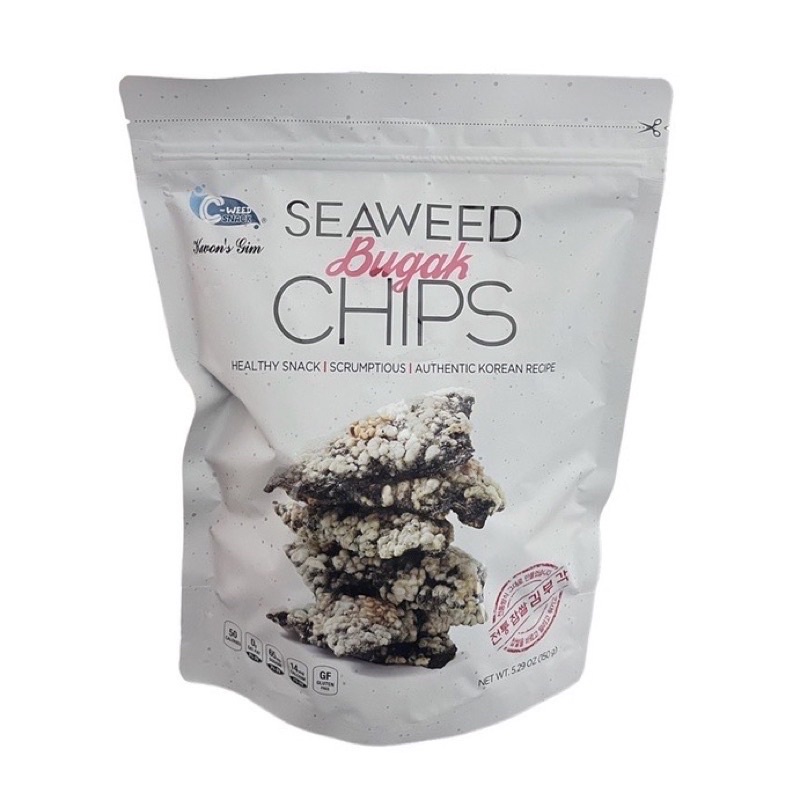 【Costco好市多代購】韓國 Seaweed Bugak Chips 海苔脆片 150公克