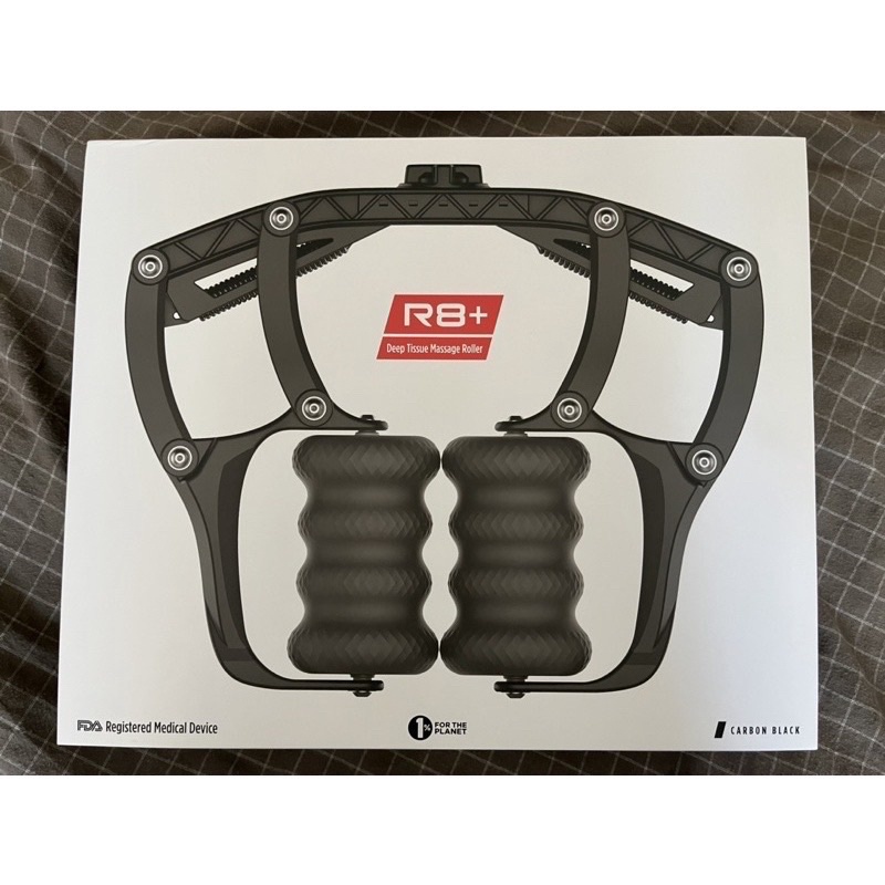 [最新款-可調鬆緊] Roll recovery R8 plus-R8+手持式深層筋膜滾筒放鬆器