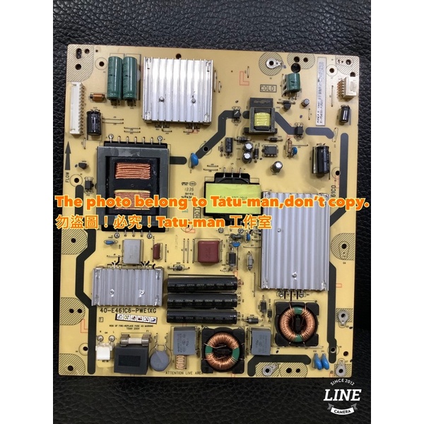 台灣現TH-L50BF6W 電源板-拆機良品 無背光 無法開機 對策 PANASONIC國際牌 現貨 原廠件