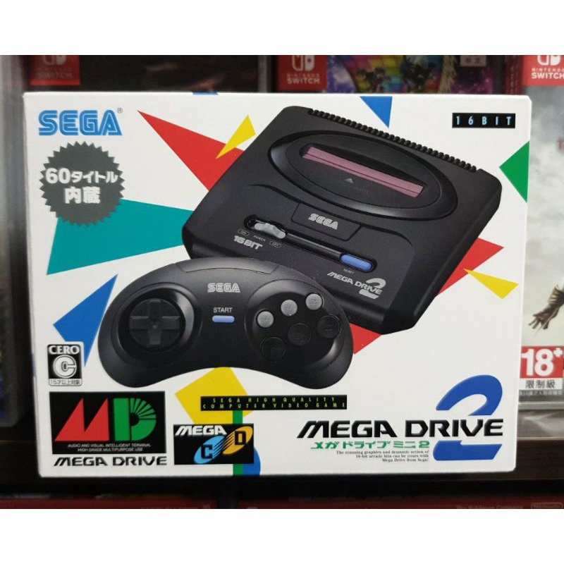 【全新現貨】SEGA Mega Drive Mini 2 復刻版迷你主機 日規機