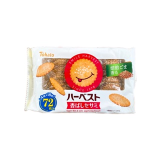 【東鳩】日本零食 Tohato 微笑芝麻薄餅(72枚)