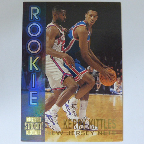 ~ Kerry Kittles ~NBA球星/基特爾斯 1996年Topps TSC.新人特殊卡 RC