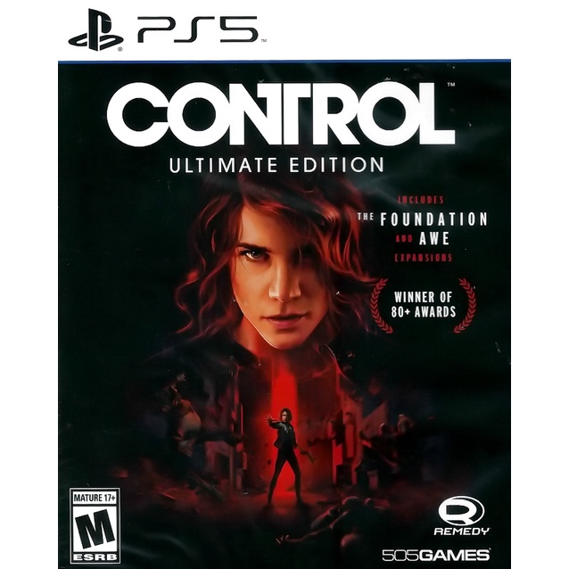 【全新未拆】PS5 控制 終極版 第三人稱超能力冒險大作 E3展神級作品 CONTROL【台中恐龍電玩】