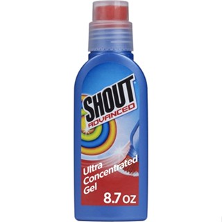 美國原裝 Shout 超濃縮去汙凝膠 含刷頭 去漬劑 鞋子去汙 洗衣去汙 衣物去汙 246ml