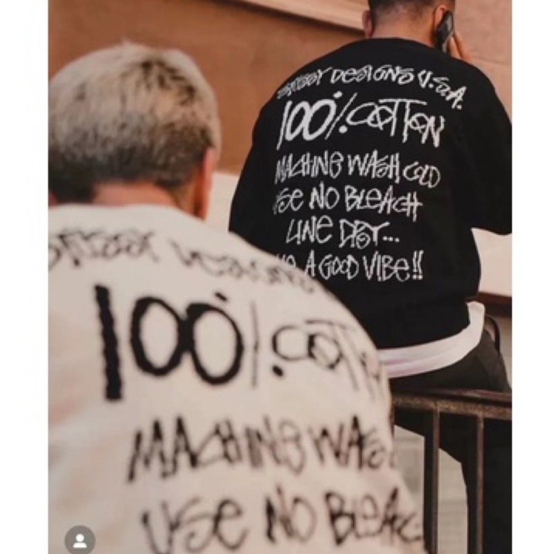 美國代購🇺🇸STUSSY CARE LABEL SWEATER 毛衣 簽名 100 字母 針織衫 正品 潮流 滑板