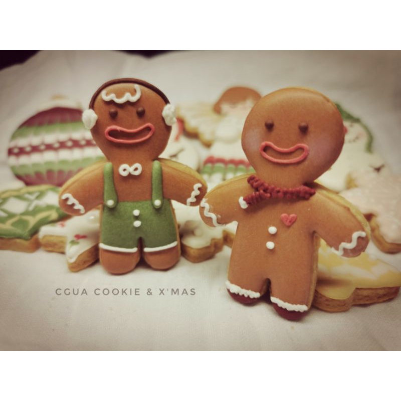 {CGua cookie} 聖誕節餅乾-糖霜餅乾、手工餅乾、造型餅乾、交換禮物