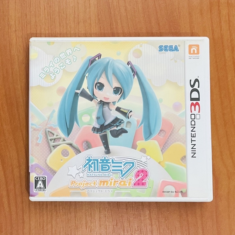 3DS 初音未來 初音ミク Project mirai 未來計畫2 遊戲片 小黏土人同梱限定版 附特典 AR