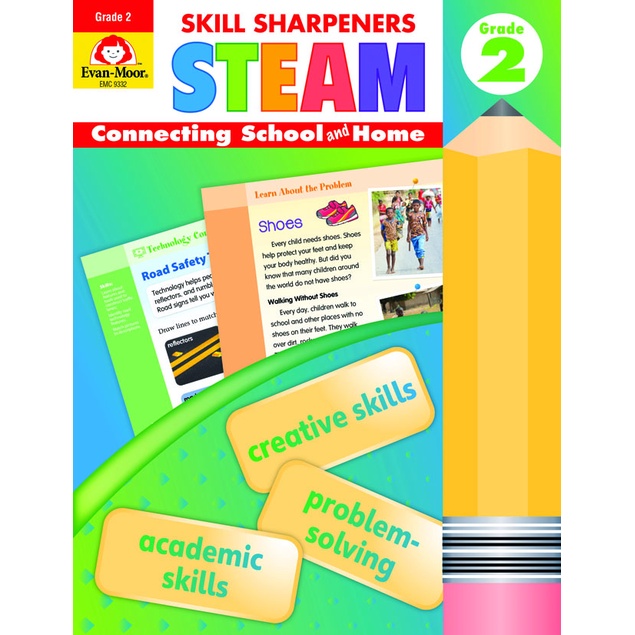 Skill Sharpeners STEAM, Grade 2/Evan Moor【禮筑外文書店】