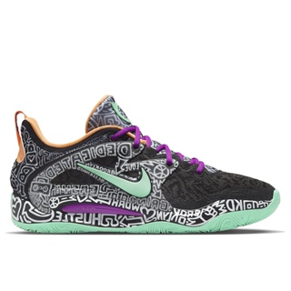 NIKE KD15 EP BROOKLYN GRAFFITI 黑灰綠紫橘【A-KAY0】【DM1054-005】