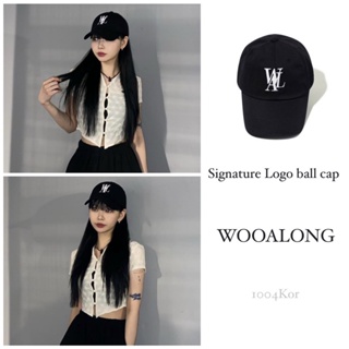[1004Kor] WOOALONG Signature Logo ball cap 大Logo 棒球帽 帽子