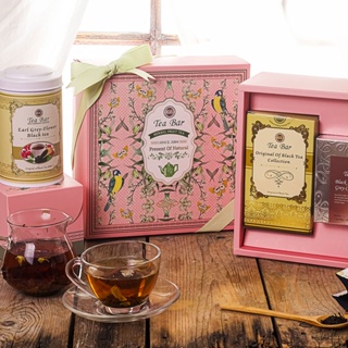 B&G 德國農莊 Tea Bar 浪漫約定午茶禮盒B款-1中瓶與10入茶盒乙只茶品禮盒