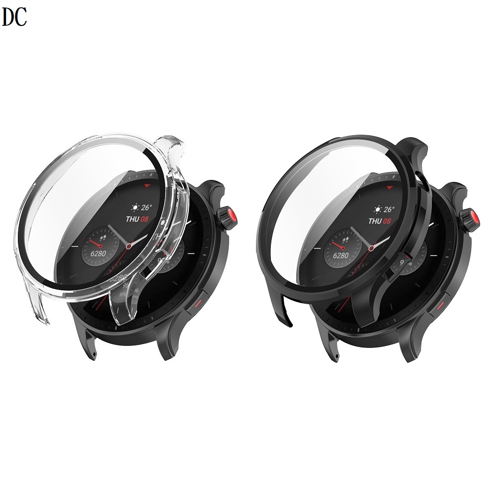 DC【PC+鋼化玻璃一體錶殼】華米 Amazfit GTR 4  / GTR4 全包 手錶 保護殼 硬殼