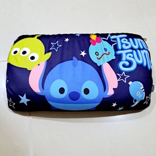 迪士尼 TSUM TSUM 滋姆滋姆 史迪奇 三眼怪 涼感繽紛方枕靠枕 泡沫粒子枕芯 枕頭 抱枕 午睡枕