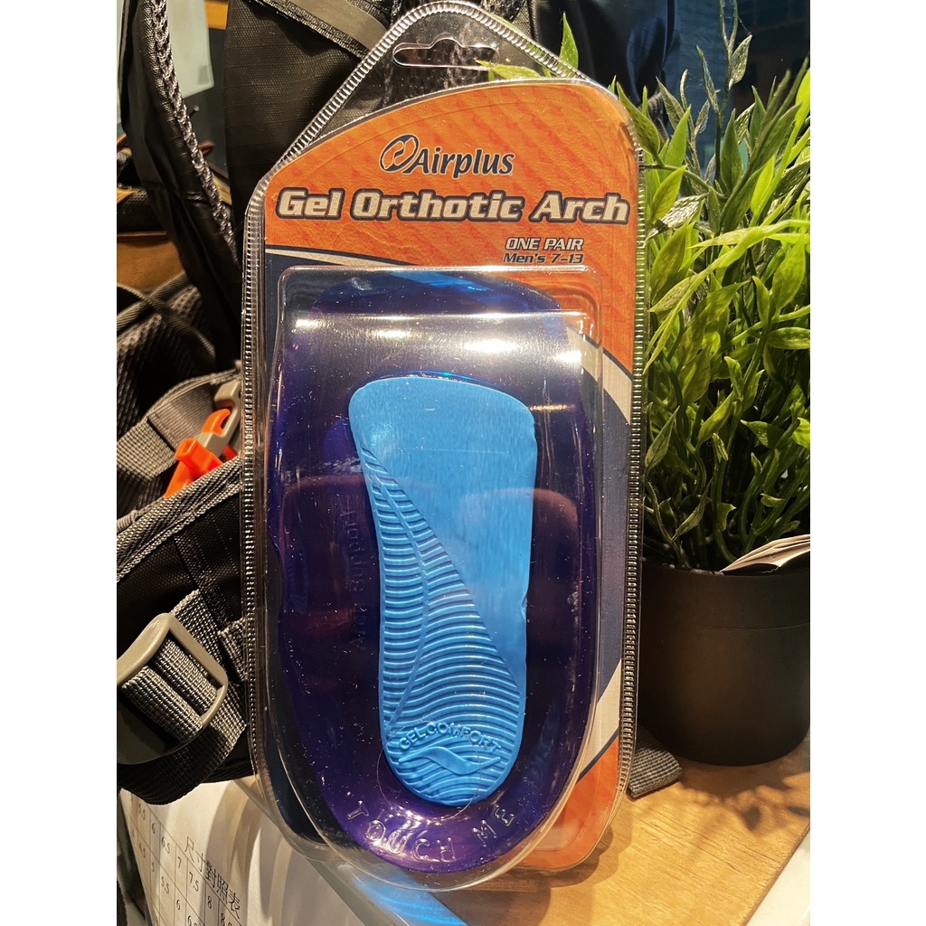 Airplus gel Orthotic Arch Men's 713 足弓支撐凝膠鞋墊 蝦皮購物