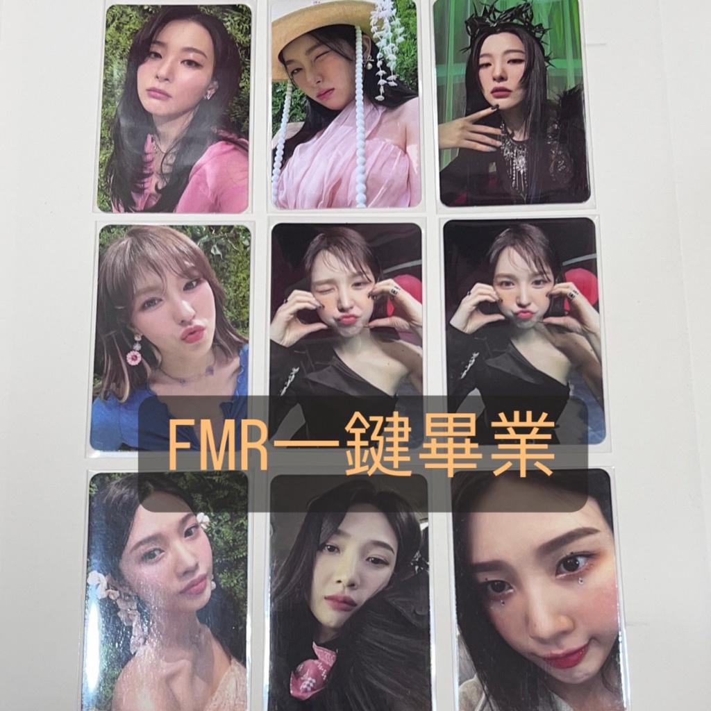 Red Velvet FMR 2022 Feel My Rhythm 一鍵畢業 熊溫九 小卡