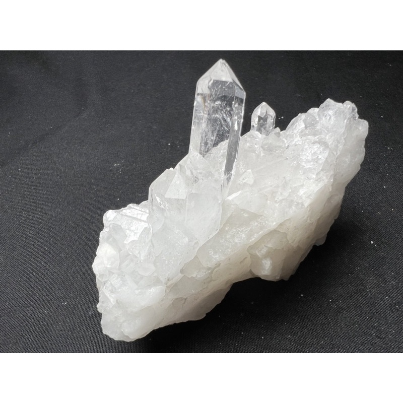 巴西 天然水晶 白水晶 白水晶簇 晶簇 窗子水晶 原礦 No.97