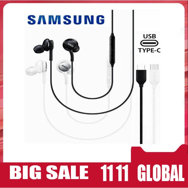 三星 AKG EO IG955 耳機 Type c 入耳式麥克風有線耳機, 適用於 Samsung Galaxy not