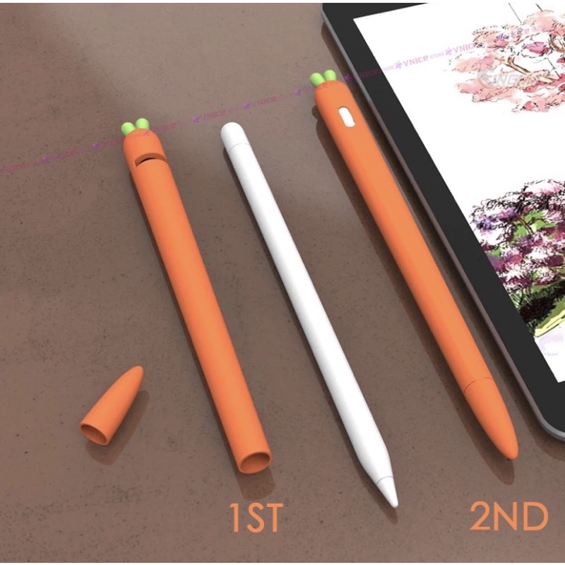 Apple Pencil 2代胡蘿蔔筆套🥕（附筆尖套）
