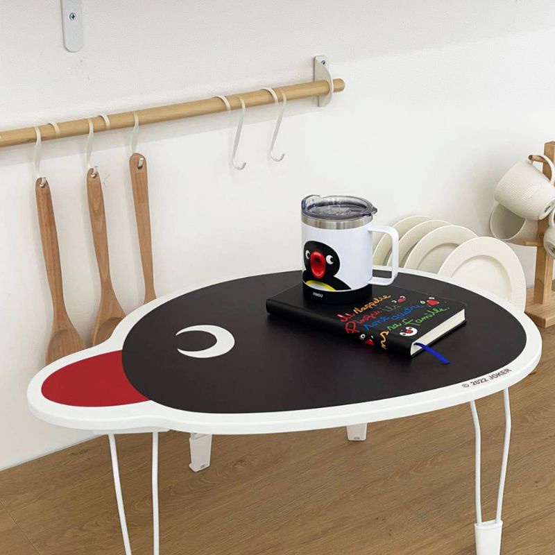 《現貨》韓國 企鵝家族 pingu 摺疊桌 書桌 桌子 家具 茶几 床邊桌 房間 宿舍