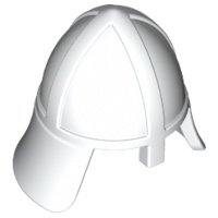 【小荳樂高】LEGO 人偶配件 白色 城堡 士兵 頭盔 Helmet Castle 3844 6170548