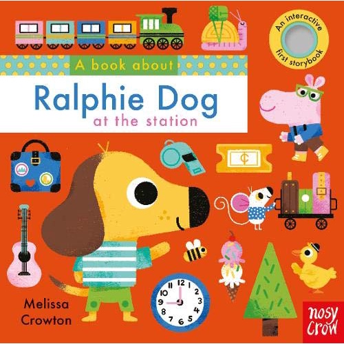 A Book About Ralphie Dog (硬頁遊戲書)(硬頁書)/Nosy Crow【三民網路書店】