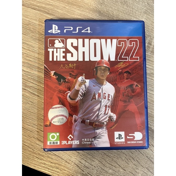 PS4 MLB THE SHOW 22 美國職棒大聯盟特典未用