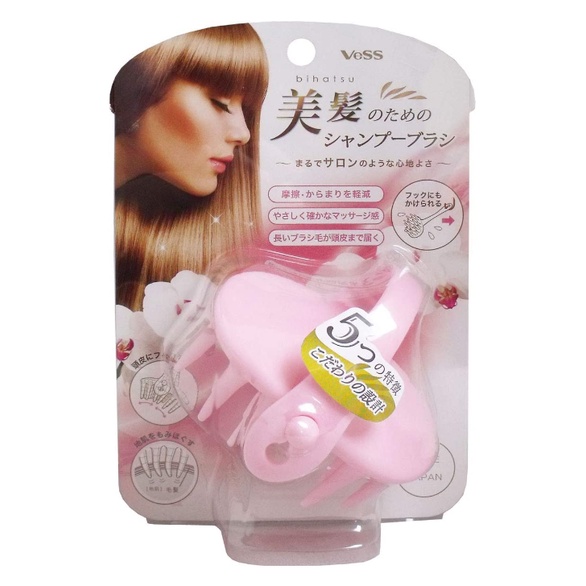 【現貨】日本 VeSS 美髮按摩 洗頭梳 洗髮梳 梳子