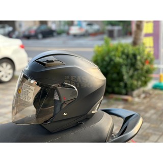◆東橋安全帽 EB HELMET◆ZEUS 611F 素 輕量化 插扣 內墨鏡 鏡片快拆 內襯可拆洗