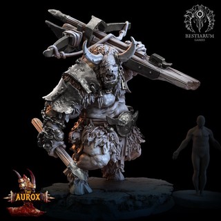 Tazo工坊[代客列印BM] Aurox Bludgehorn pose1奧羅克斯公羊pose1 3D列印模型TAM