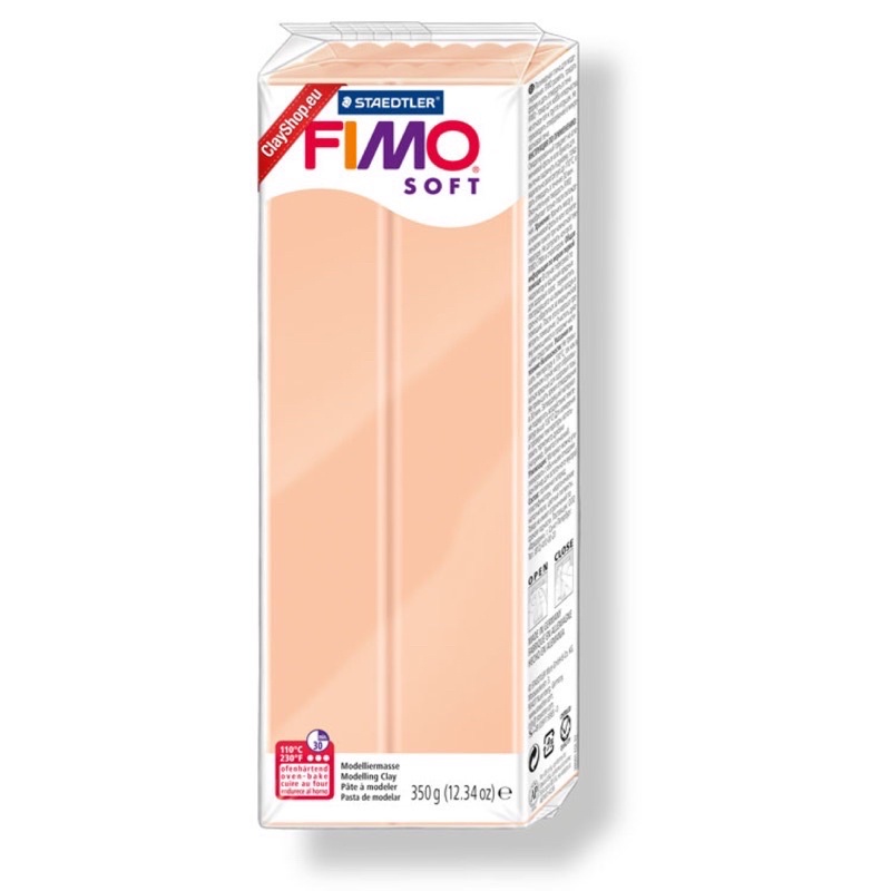 🔥現貨不必等，可直接下單🔥全台獨家-德國 FIMO 軟陶-FIMO 軟陶 Soft - 膚色 454g 超大包裝