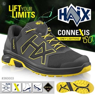 現貨臺灣🇹🇼 HAIX CONNEXIS GO GTX LOW 低筒運動鞋(灰黃）防水Gore-Tex #360003