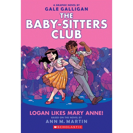 《Graphix》Logan Likes Mary Anne! (The Baby-Sitters Club #8)(Graphic Novel)(Graphix)/Ann M. Martin【三民網路書店】