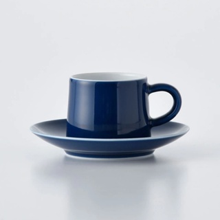 【日本 白山陶器】M型咖啡杯組-藍《WUZ屋子-台北》日本製 M型 咖啡杯組 藍 咖啡杯 杯子 杯 禮物 送禮 杯盤組